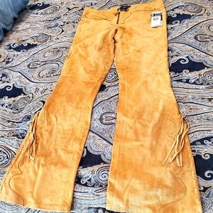 Suede J.Lo Pants